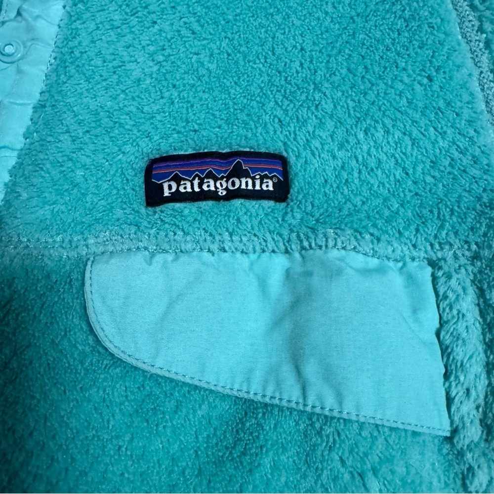 Patagonia Retool Snap T Pullover in aqua Size Medium - Picture 2 of 6